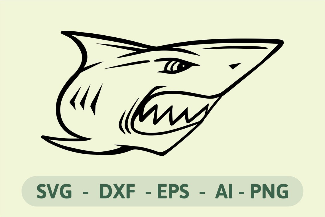 Hai SVG | Hai Silhouette | Hai Clipart | Hai Gesicht Svg | HaiFisch Svg ...