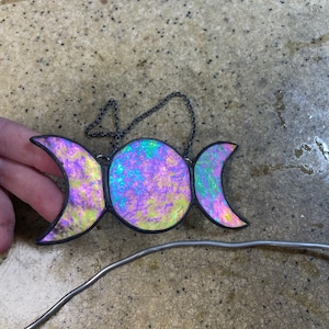 Stained Glass Moon phases