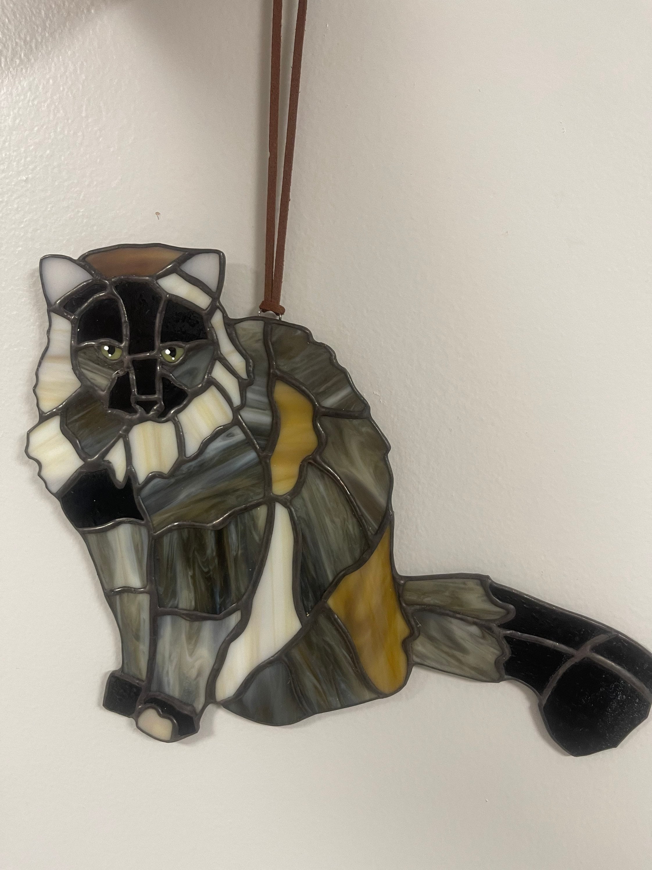 10 Inch Full Body Pet Stained Glass Turn Your Pet Into a Work Etsy