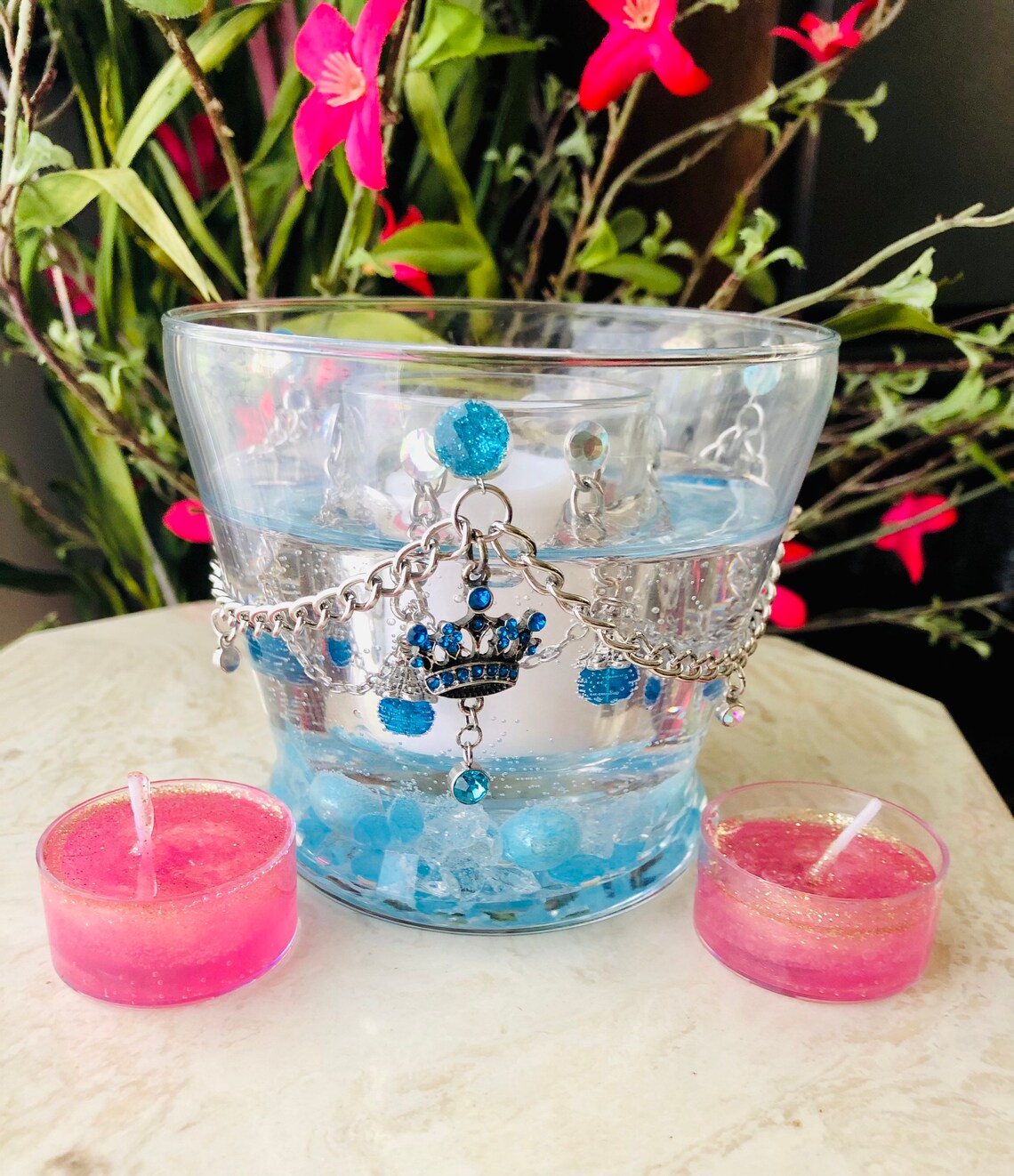 Reusable Gel Wax Candle Holder Handmade Custom Gel Candles Etsy