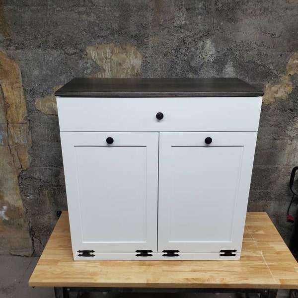 Double Trash Drawer Etsy