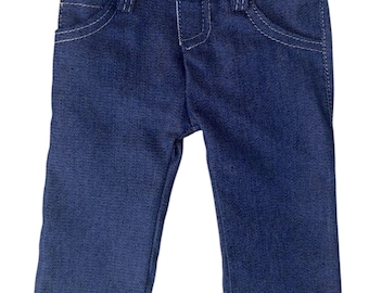 Jeans per bambole da 18" con tasche funzionali PIÙ 2 braccialetti di perline fatti a mano adatti alle bambole American Girl RRFF Our Generation Smart Dolls BJD