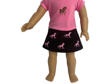 18-inch poppony-designoutfit voor American Girl Dolls en Our Generation Dolls