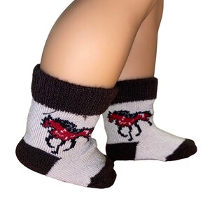 18” Doll Socks Horse Rodeo