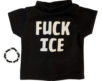 18" Doll Political F*ck Ice Dolls Protest anti-Trump grafisch T-shirt