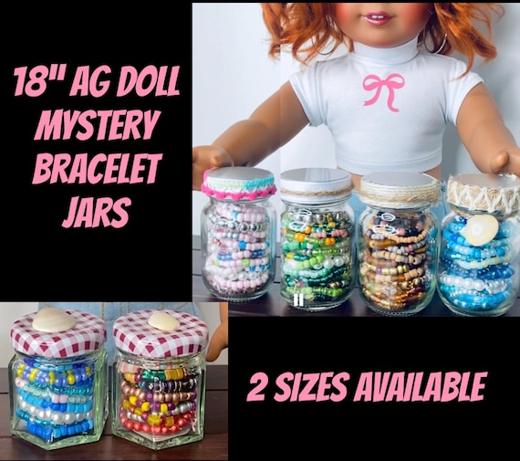 18” American Girl Doll Bracelets-Mystery Jar Fits 18” American Girl Dolls