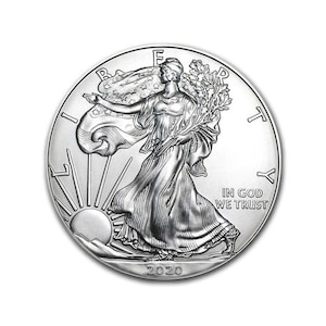 2020 - American Eagle (BU) 1 oz Silver Coin