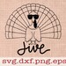 Jive Turkey SVG, Hand Drawn SVG, Hand Lettered Thanksgiving SVG, - Etsy
