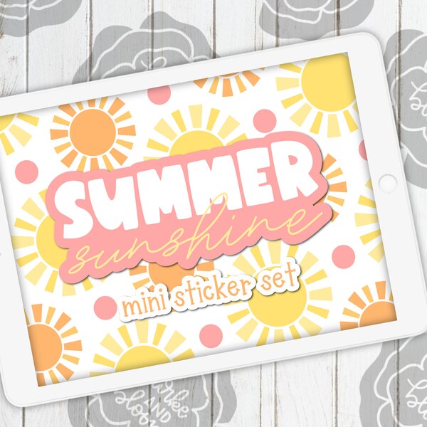 Sunshine Sticker Studio Sunshine Sticker - Etsy