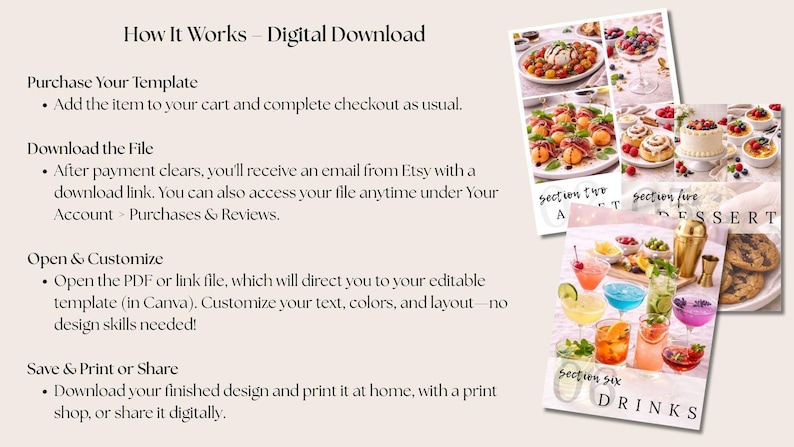 Editable Family Cookbook Template | Custom Recipe Book | Canva Cookbook ...