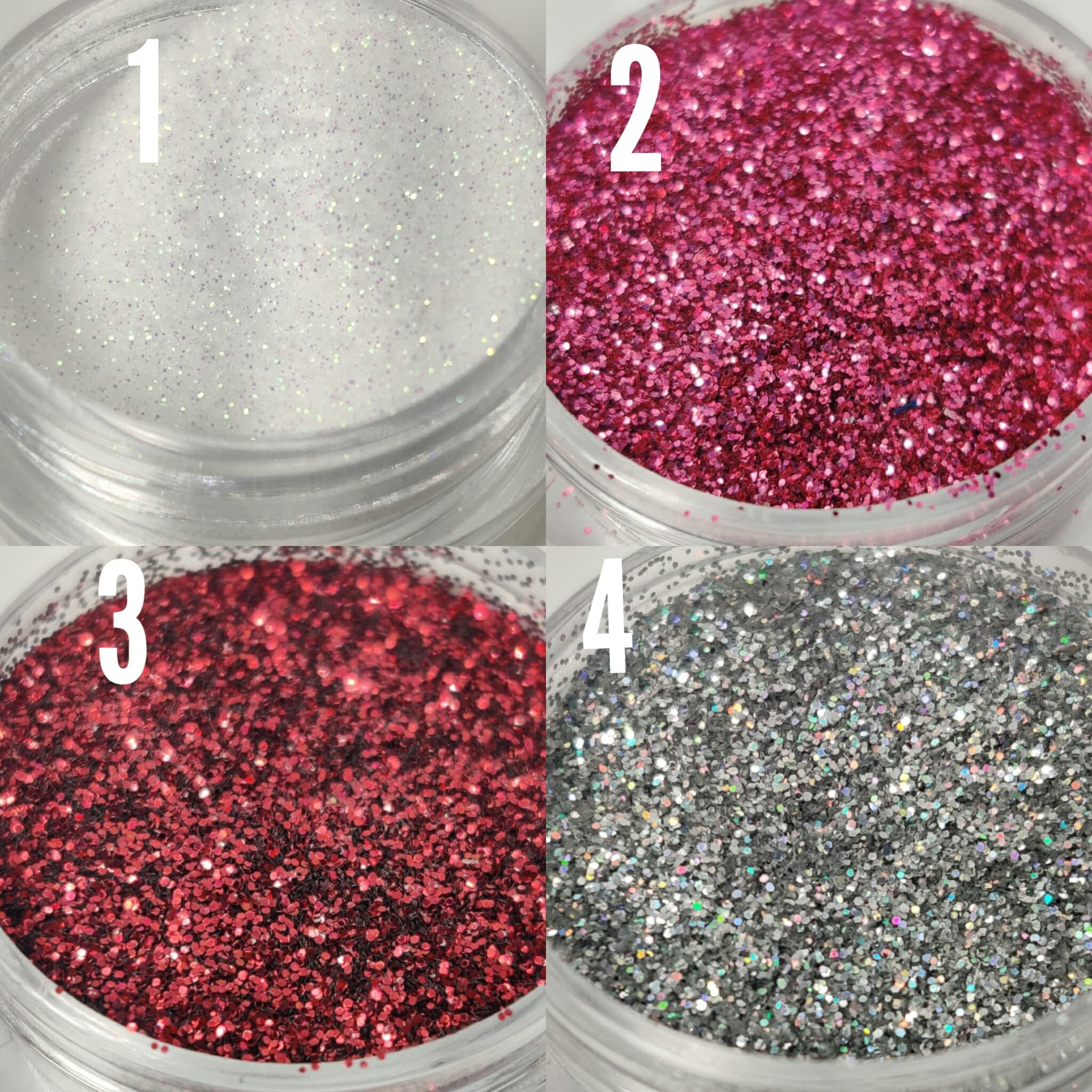 12grids/Case Nail Glitter Powder Dust Iridescent Nail Art Glitter