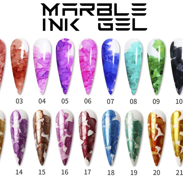 Nail Alcohol Ink Etsy