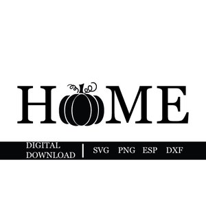 Pode incluir: Um download digital em preto e branco de uma silhueta simples de abóbora. A imagem inclui o texto "DIGITAL DOWNLOAD" e "SVG PNG ESP DXF".