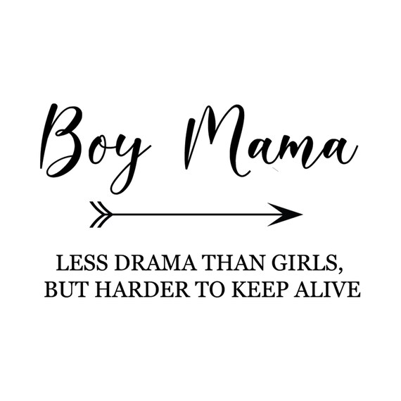 Boy Mama Svg File Cricut File Silhouette Cut File Png Etsy