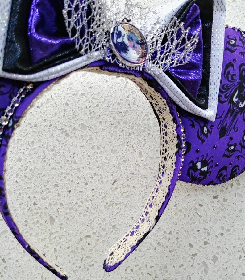 Madam Leota Minnie Mouse Ears Ready to Ship Haunted Mansion Fits Kids to Adults