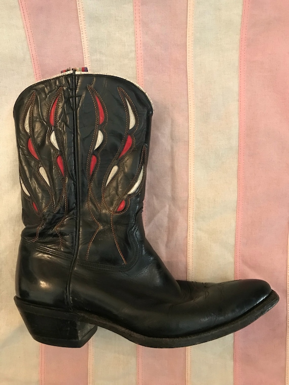 SOLD Vintage ACME Western Boots. 1950's. Size 8.5