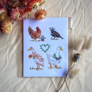 Carte poulet