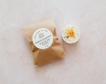 Tiare Flower Scented Wax Melt – floral, sunny and enveloping scent – vegetable wax