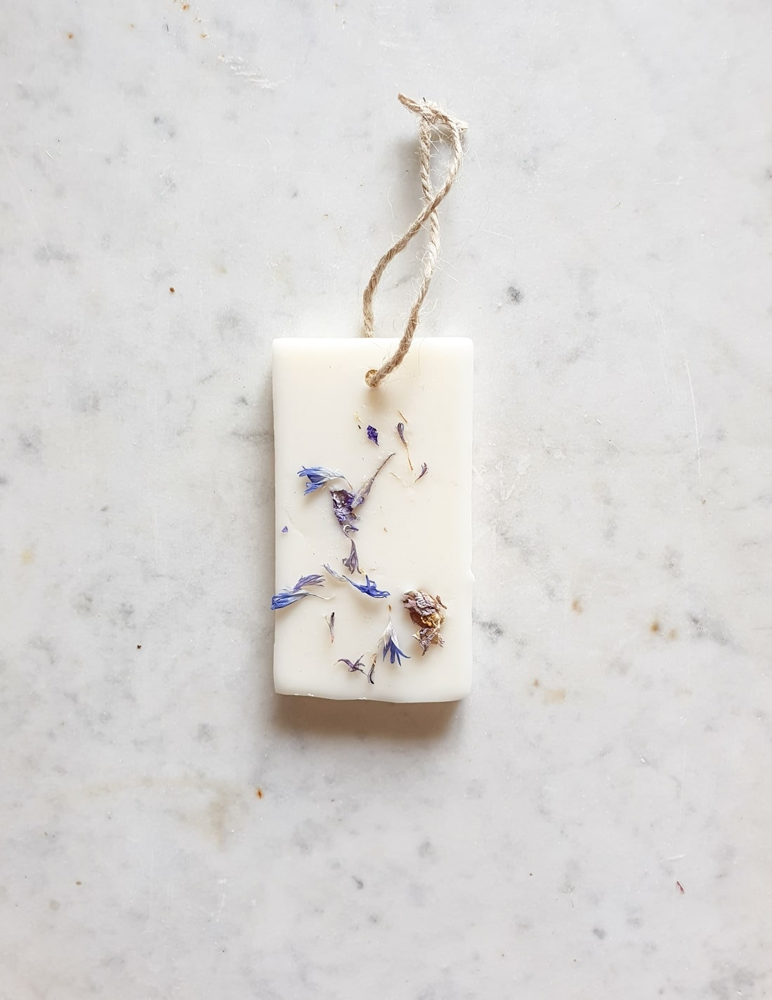 Linge Frais Tablette de Cire Parfumée et Fleurs Séchées