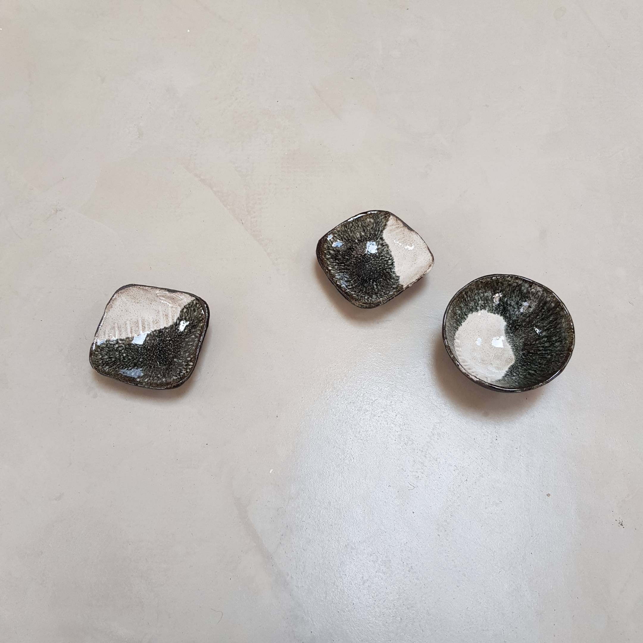 Wabi-sabi Ceramic Dipping Bowls - Etsy