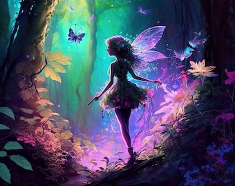 Sprite in the Forest
