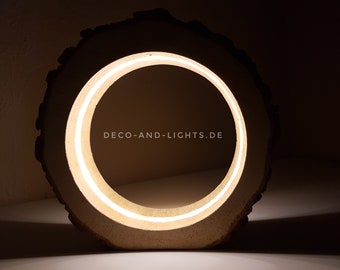 Lampe Baumstamm Etsy