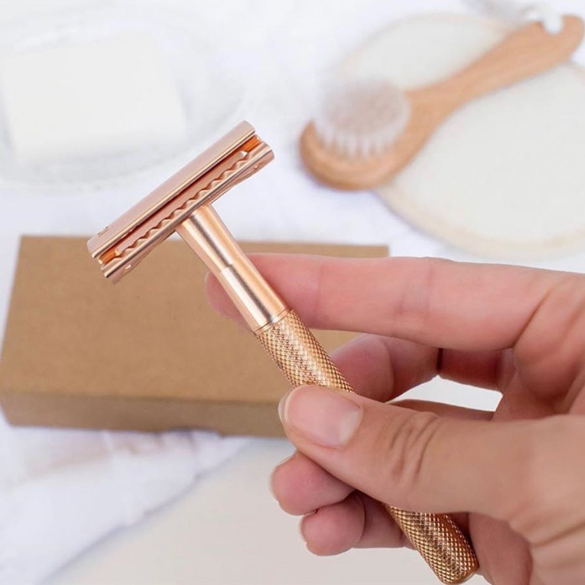 EcoFriendly Zero Waste Safety Razor 20 Blades Etsy