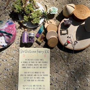 DIY Fairy House Kit: Nature Craft Activity for Kids and Adults