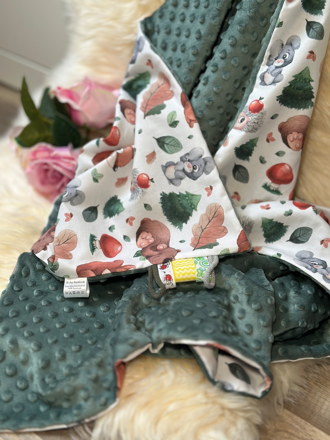 Baby Blanket, Cuddly Blanket With Name - Etsy