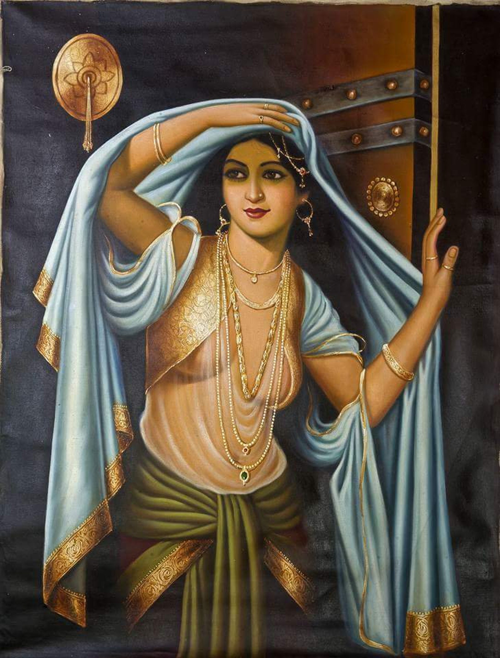 Indian Queen Painting Lady Portrait World Famous Art Wall Art Etsy UK