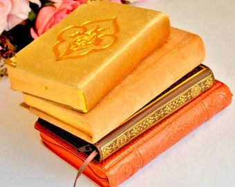 BROWN ARABIC BOOK, Mubarak Quran Kareem, Muslim Pray Book, Arab Religious Book, Muslim Spiritual Book, Pocket Size Muslim Book, Mini Quran