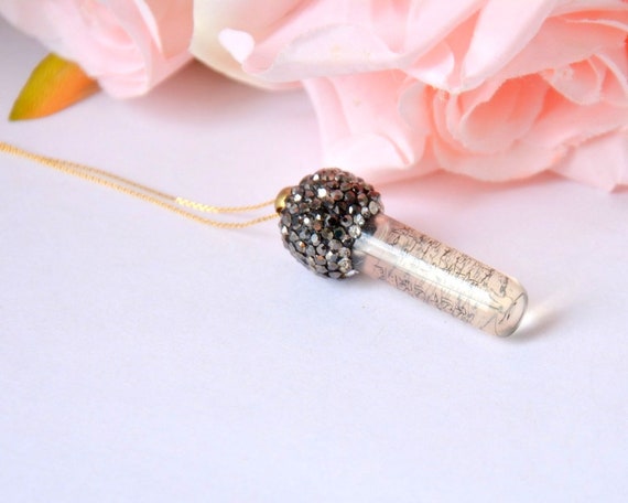 Zamzam Necklace Muslim Holy Water Zemzem - Ayatul Kursi Pendant With Zamzam Water Zamzam Necklace Muslim Holy Water Zemzem - Ayatul Kursi Pendant With Zamzam Water