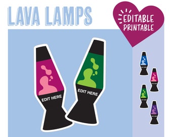 Lava Lamp Door Decoration / 70 / 80 / 90 / Nostalgia / - Etsy