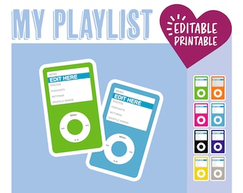 My Playlist Door Decoration
