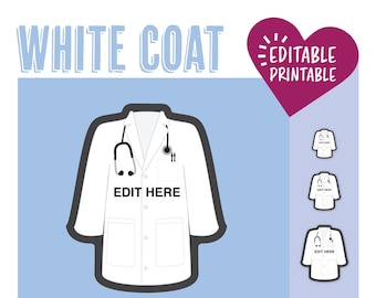 White Coat Door Decoration