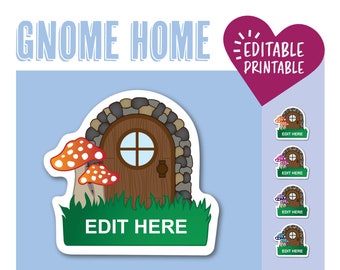 Gnome Home Door Decorations