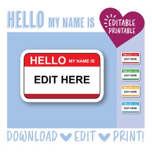 Hello my name is Door Decoration