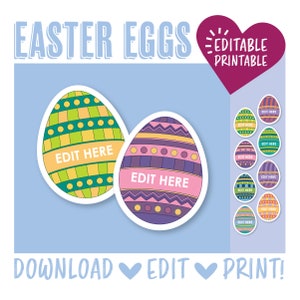 Decoración de puerta con huevos de Pascua / Primavera / Pascua / Búsqueda de huevos / Decoración / Conejito / Abril / Decoración de puerta / RA / Maestro / Etiquetas de nombre / Tablón de anuncios