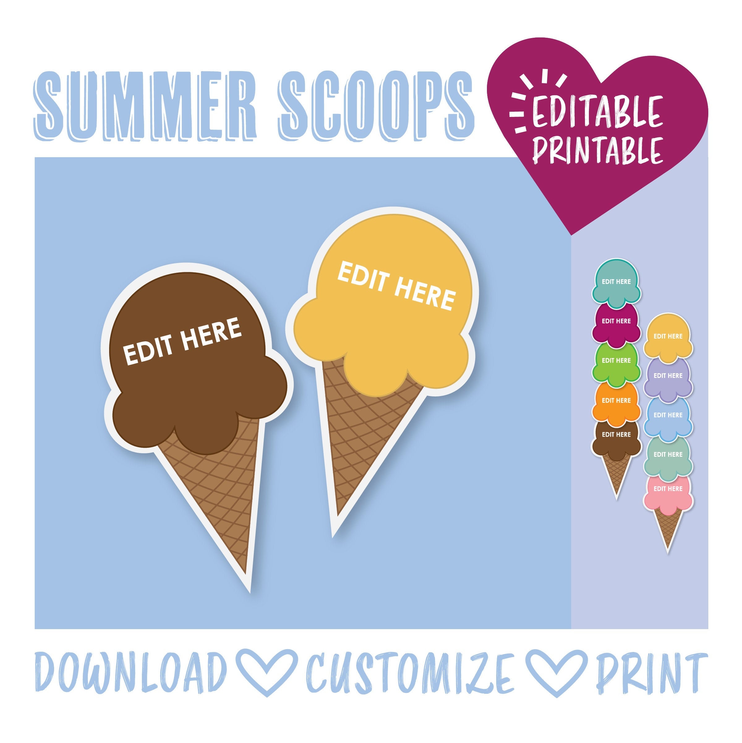 Ice Cream Door Decoration Printable Summer Scoops Desert Door Dec Camp Ra Resident Assistant Classroom Name Ice Cream Door Decoration Printable Summer Scoops Desert Door Dec Camp Ra Resident Assistant Classroom Name