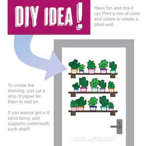 Succulent Door Decoration Printable, Door Dec, RA, Residence Life ...