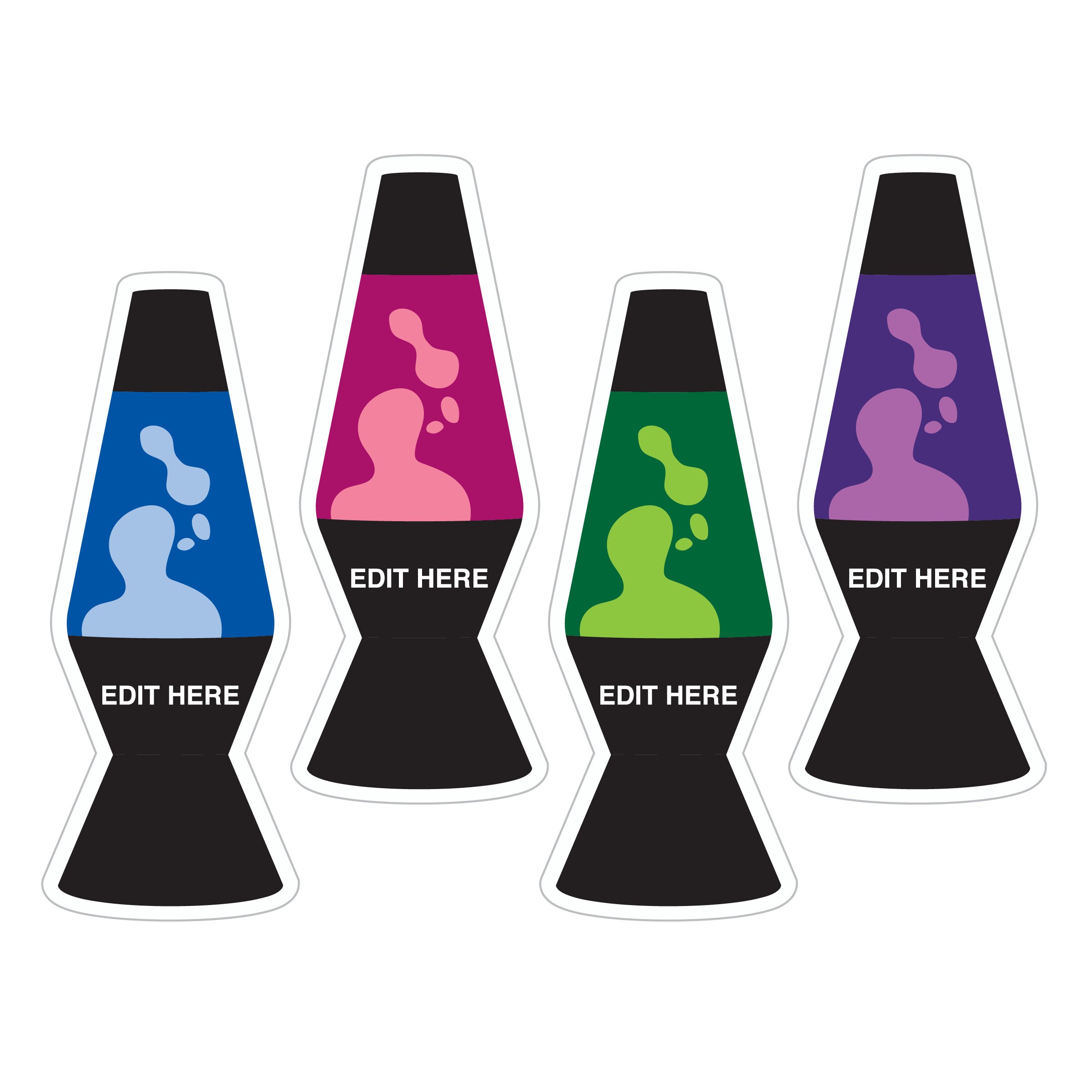 Lava Lamp Door Decoration / 70 / 80 / 90 / Nostalgia / Etsy