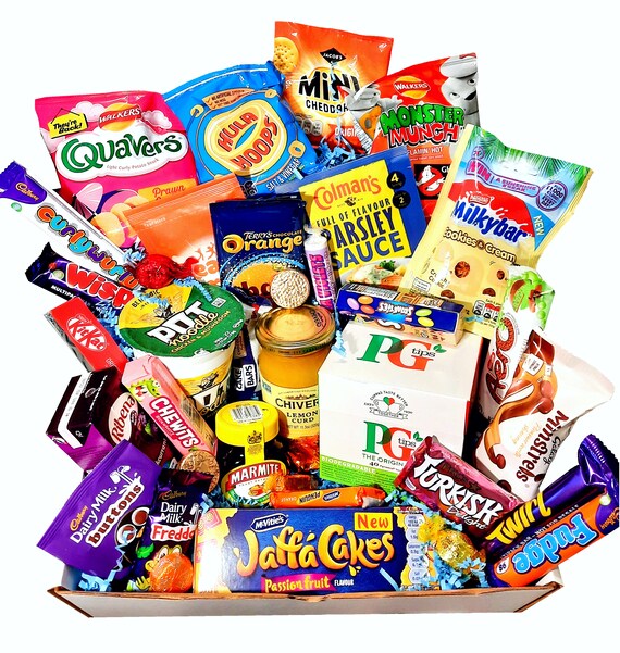 British MEGA Box UK Subscription Britian Food Gift English Candy
