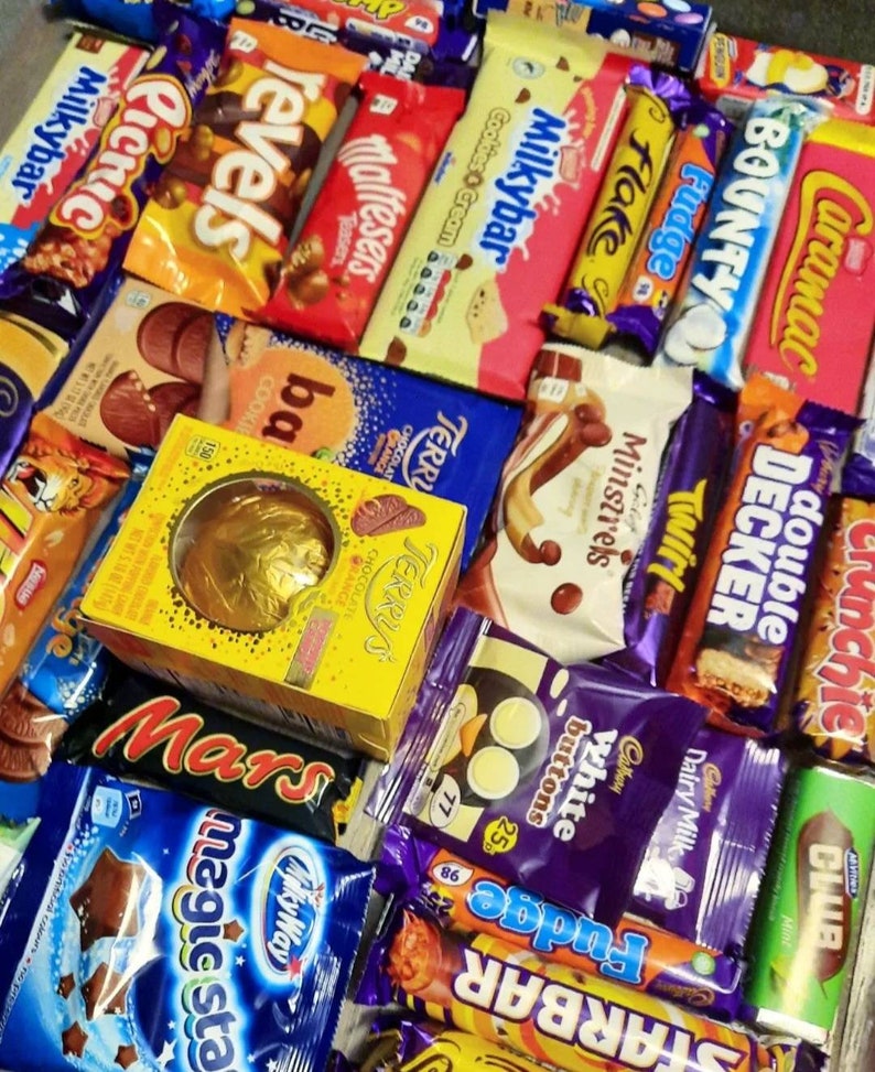 British CHOCOLATE Box UK Subscription Britian Food Gift Etsy