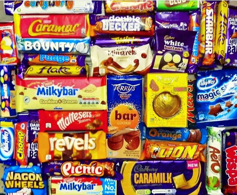 British CHOCOLATE Box UK Subscription Britian Food Gift Etsy