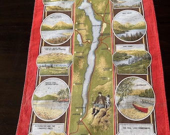 The English Lakes Tea Towel