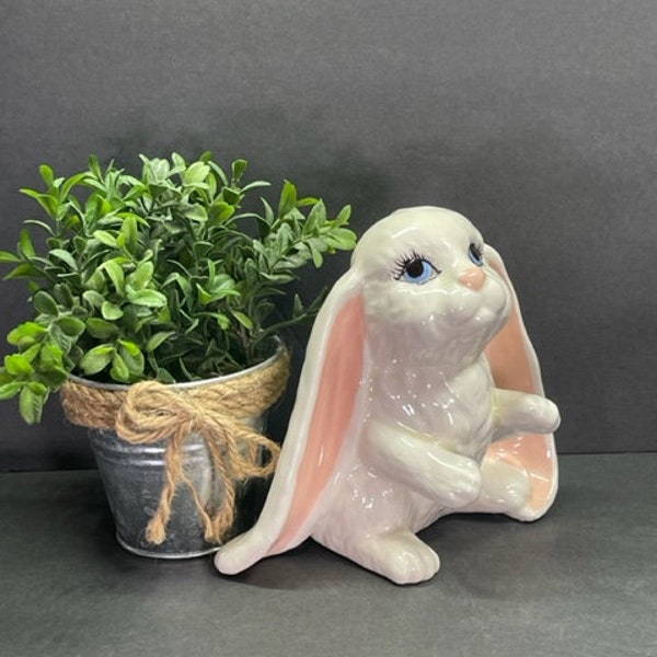 Long Ear Rabbit Figurine - Etsy