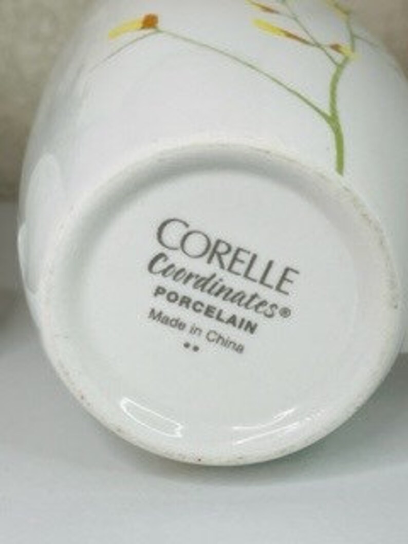 Set/2 Corning Kobe Mugs Corelle Coordinates Porcelain Etsy