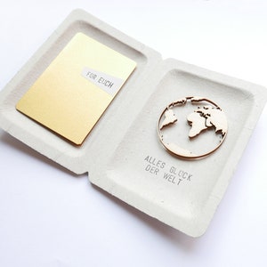 Wedding money gift box world image 1