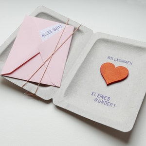 Geboorte Doop Geld Geschenkdoos Kaart Meisje