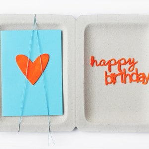 Birthday Money Gift Card happy birthday turquoise image 2